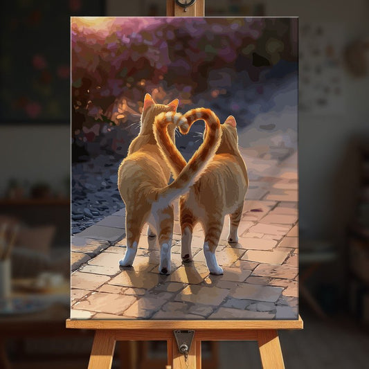 Paint by numbers - Tailbound Love - MyArt