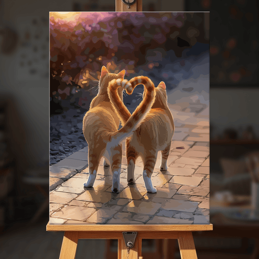 Paint by numbers - Tailbound Love - MyArt