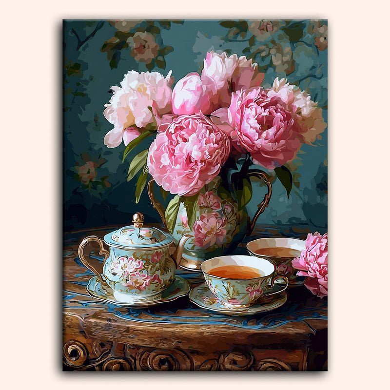 Paint by numbers - Tea Garden - MyArt