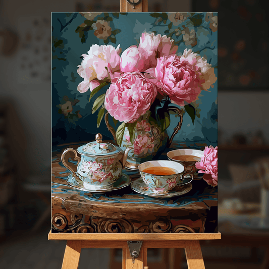 Paint by numbers - Tea Garden - MyArt