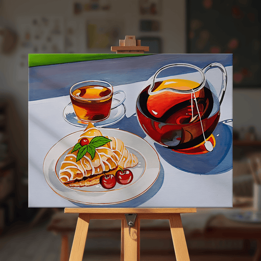 Paint by numbers - Tea Time Comfort - MyArt