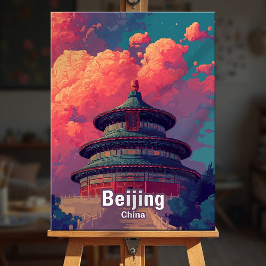 Paint by numbers - Temple Heaven - MyArt