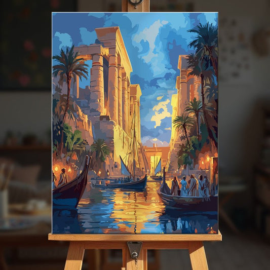 Paint by numbers - Temple Passage - MyArt