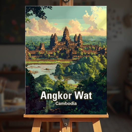 Paint by numbers - Temple Ruins - MyArt