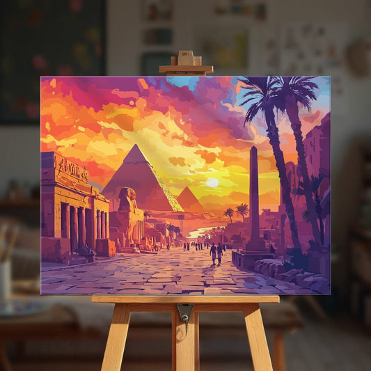 Paint by numbers - Temple Walk - MyArt