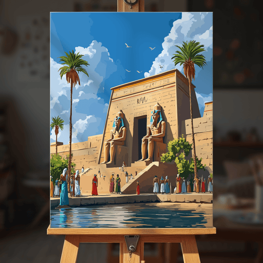 Paint by numbers - Temple Guardians - MyArt