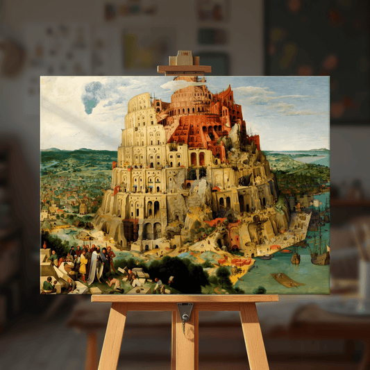 Paint by numbers - The Tower of Babel - Pieter Bruegel - MyArt