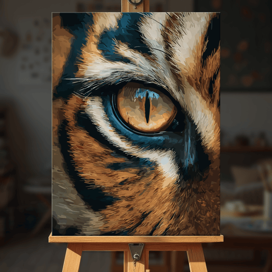 Paint by numbers - Tiger Eye - MyArt