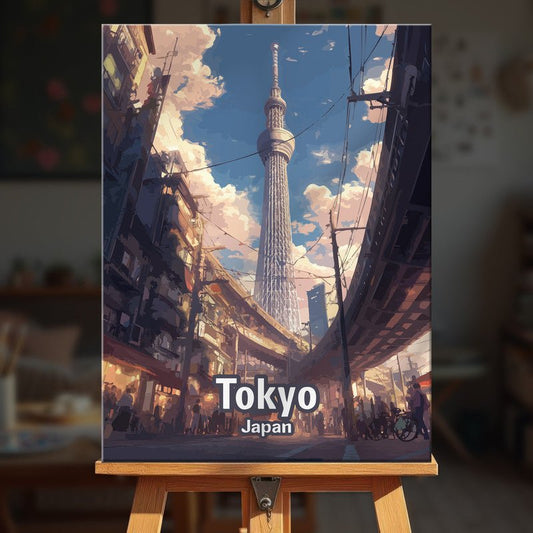 Paint by numbers - Tokyo Skytree - MyArt