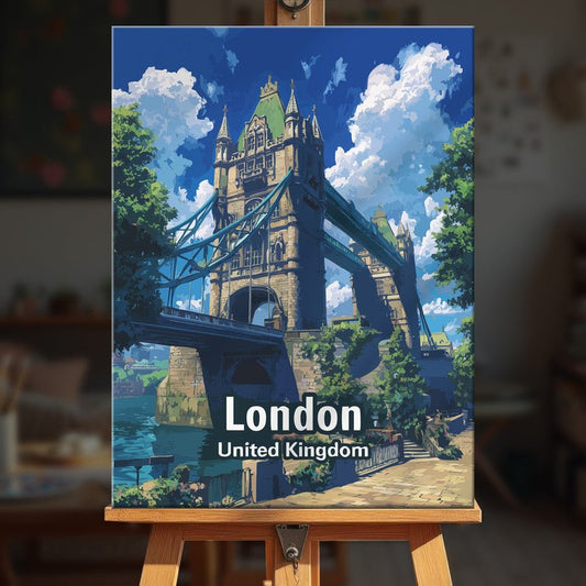 Paint by numbers - Tower Bridge - MyArt
