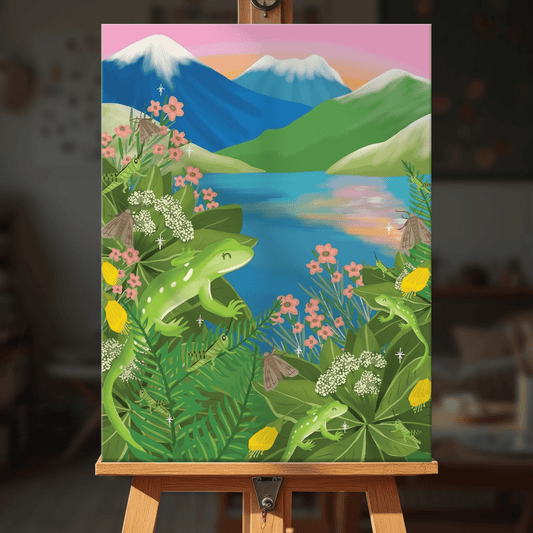 Paint by numbers - Tranquil Lake - MyArt