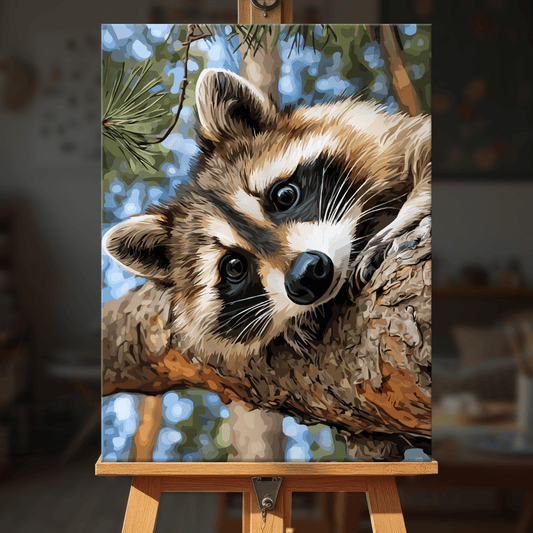 Paint by numbers - Tree Bandit - MyArt