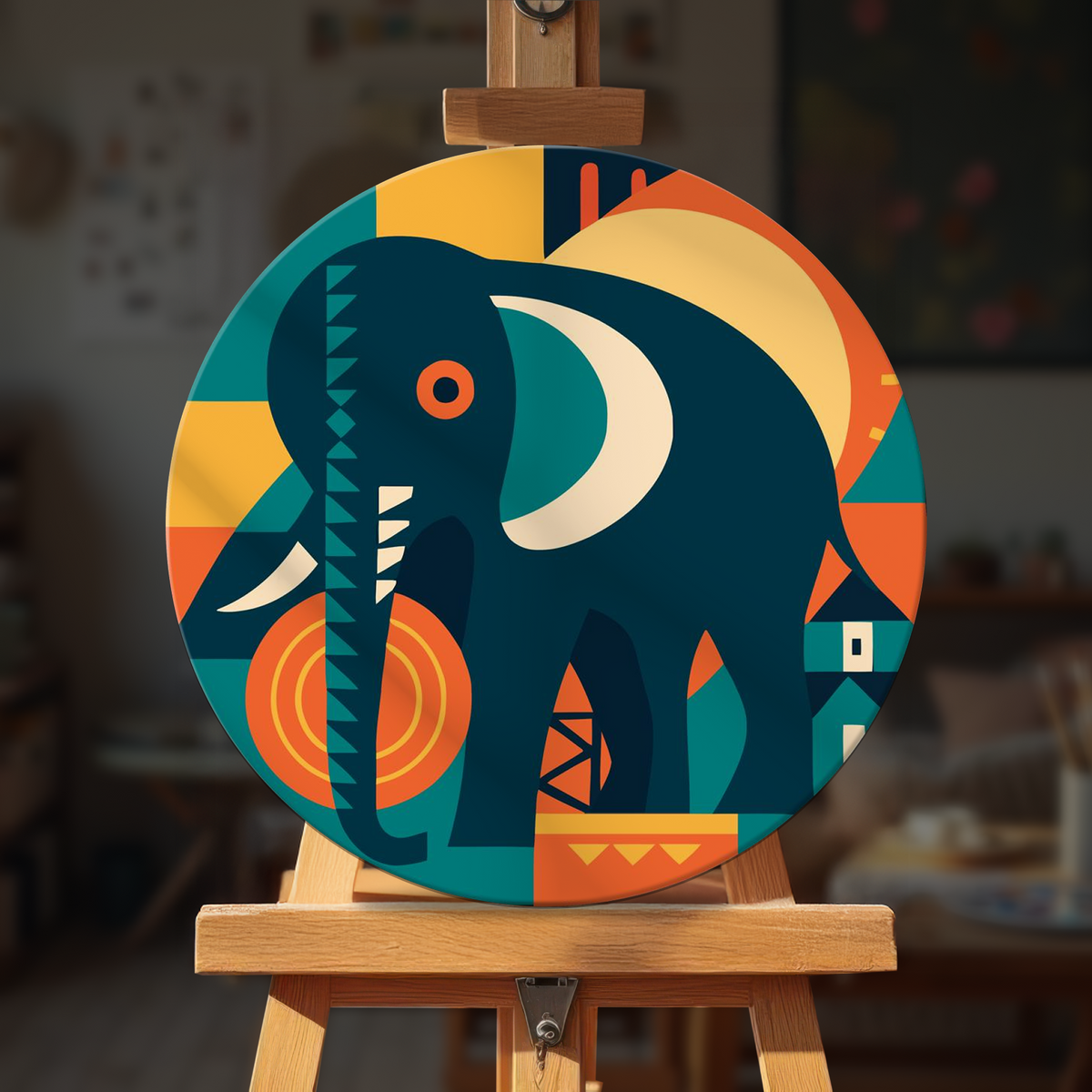 Paint by numbers - Tribal Elephant - MyArt