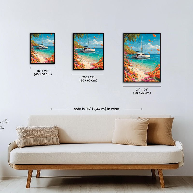Paint by numbers - Tropical Anchor - MyArt