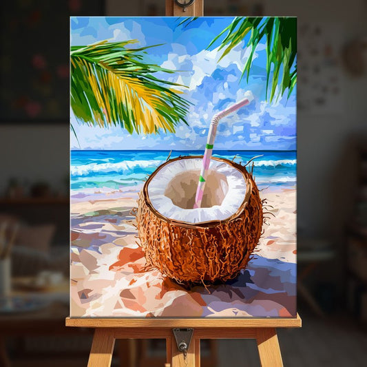 Paint by numbers - Tropical Sip - MyArt