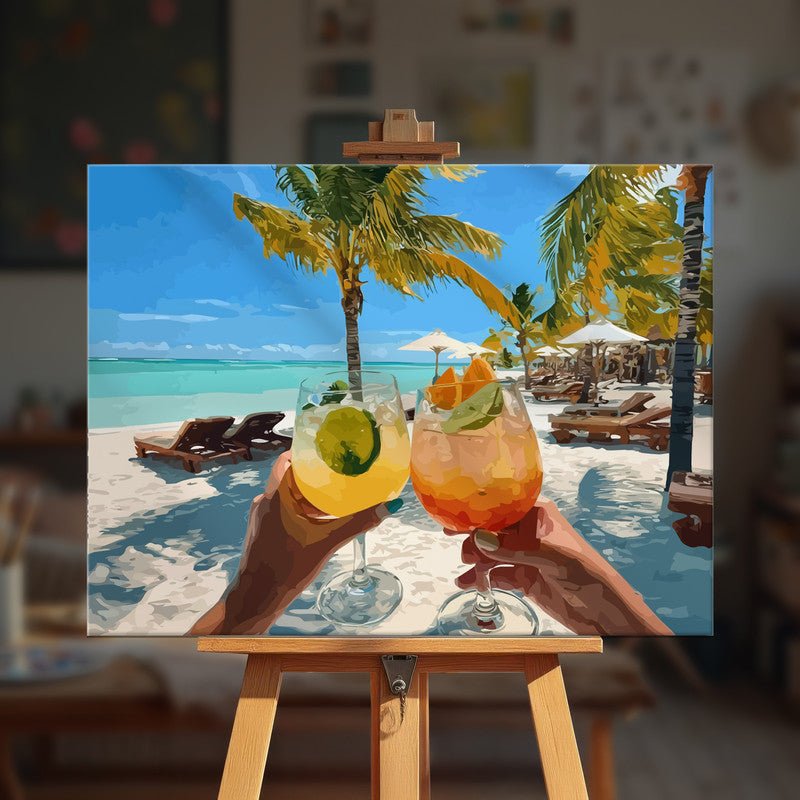 Paint by numbers - Tropical Toast - MyArt