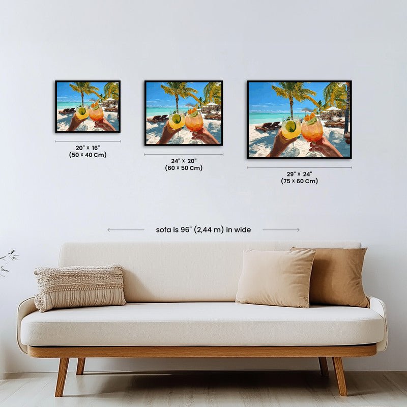 Paint by numbers - Tropical Toast - MyArt
