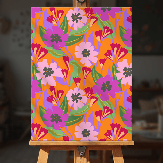 Paint by numbers - Tropical Flowers - MyArt