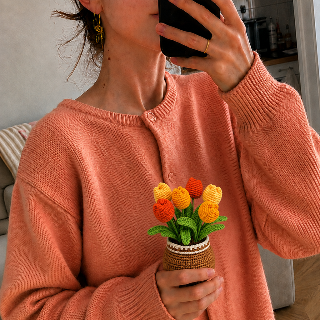 Tulip Bouquet Yellow-Orange