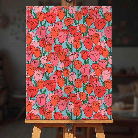 Paint by numbers - Tupip Garden - MyArt