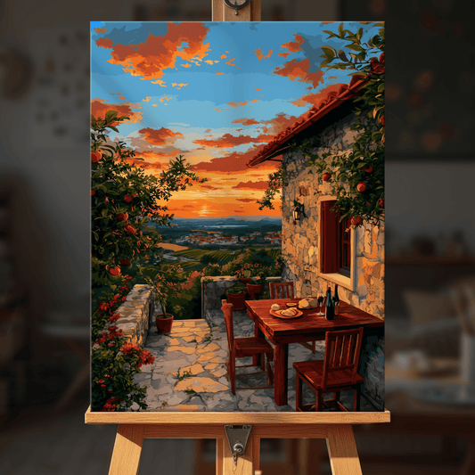 Paint by numbers - Tuscan Table - MyArt