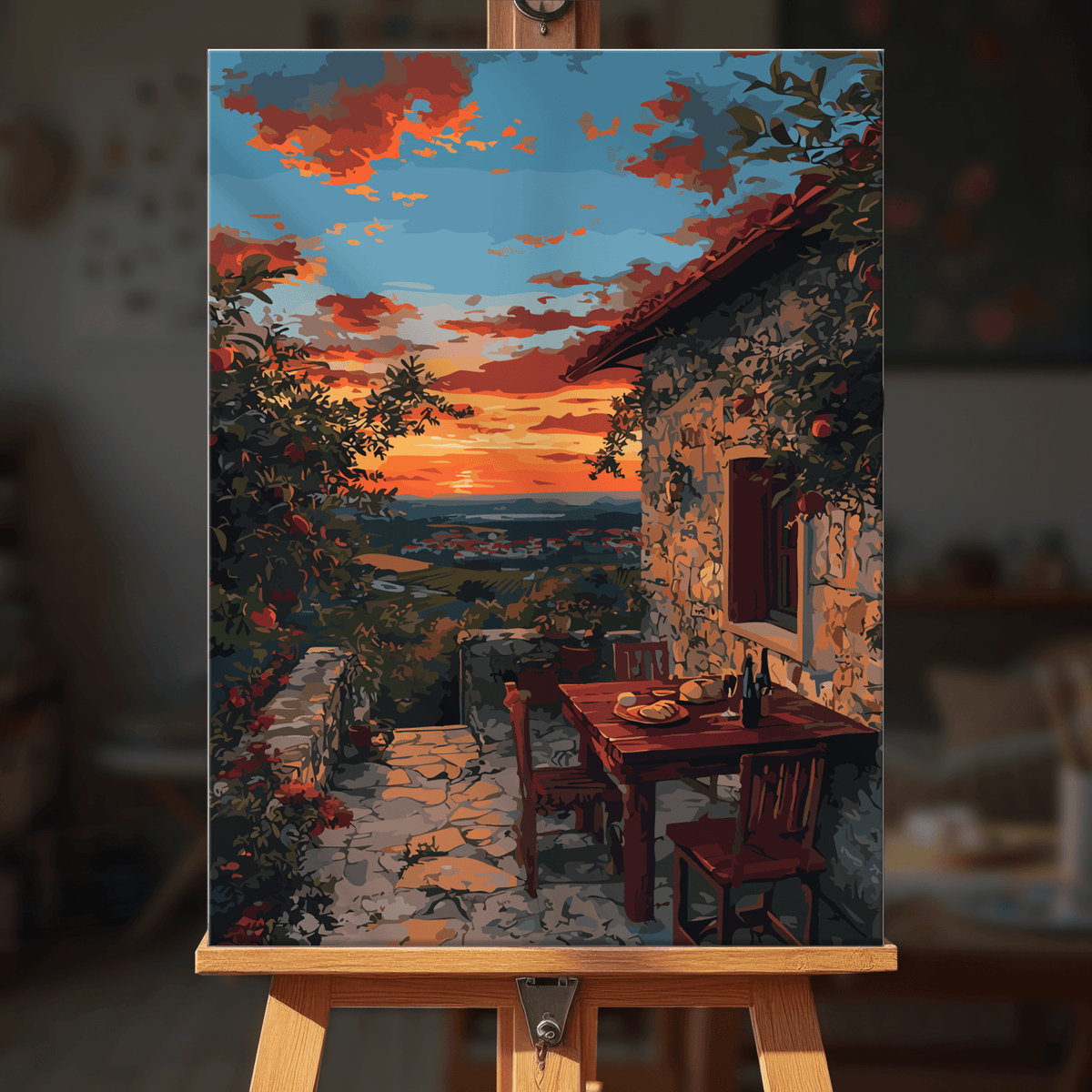 Paint by numbers - Tuscan Table - MyArt