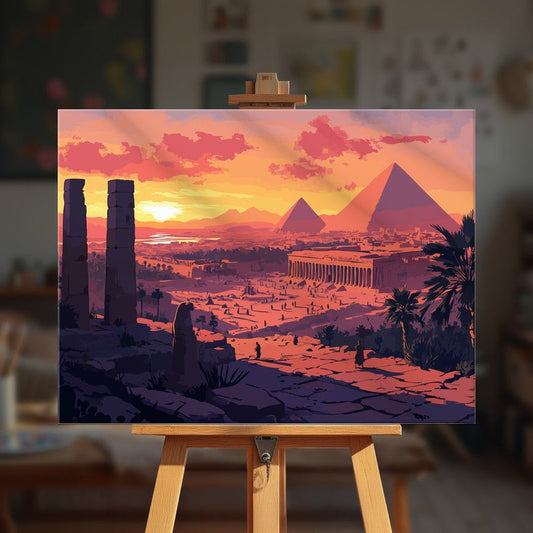 Paint by numbers - Twilight Ruins - MyArt