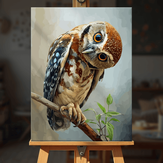 Paint by numbers - Twilight Owl - MyArt
