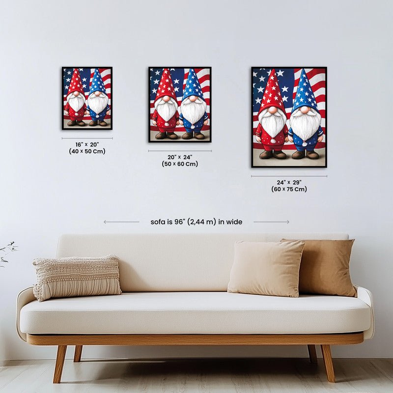 Paint by numbers - Twin Gnomes - MyArt