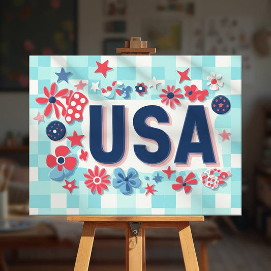 Paint by numbers - USA Blooms - MyArt
