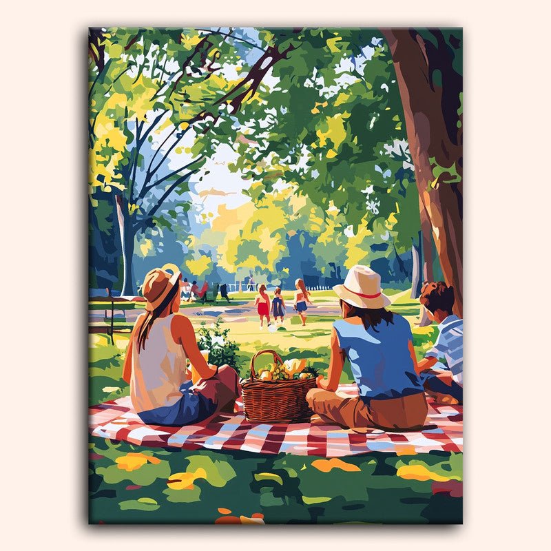 Paint by numbers - Urban Picnic - MyArt