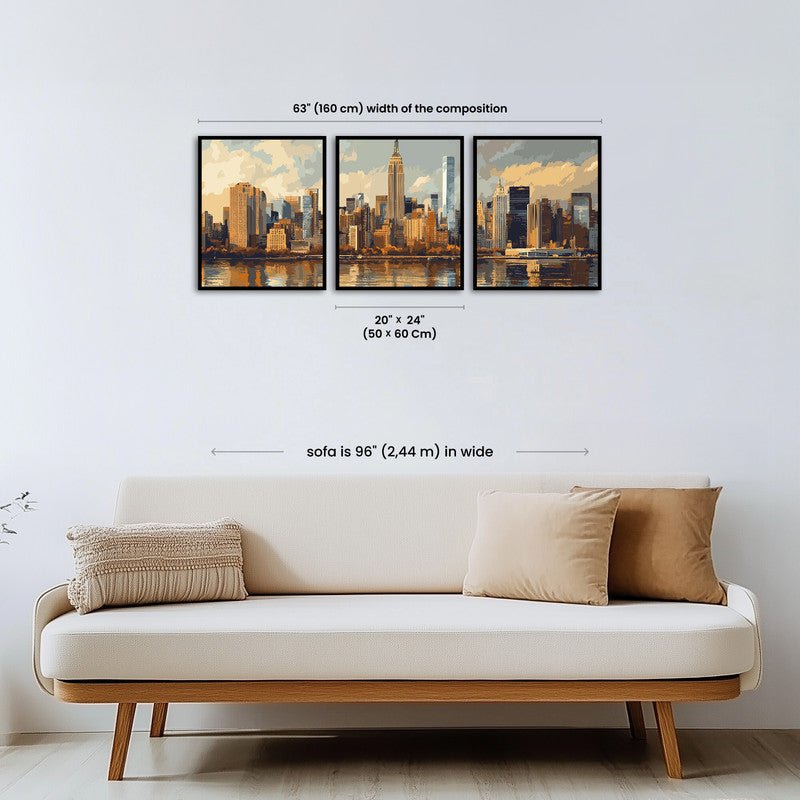 Paint by numbers - Urban Skyline - MyArt