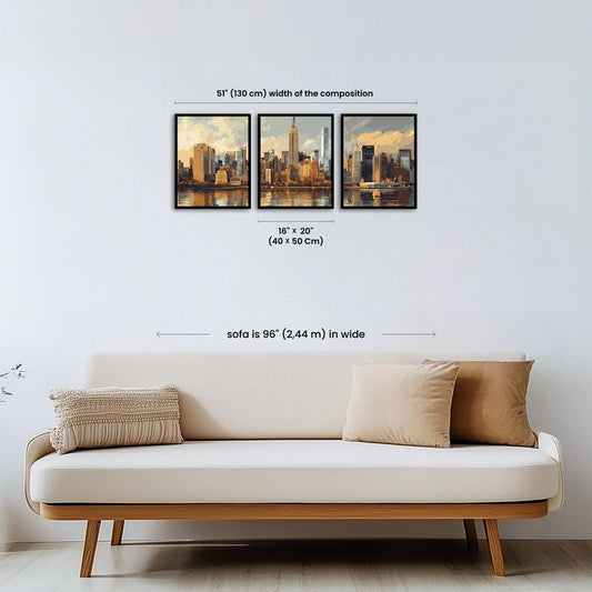 Paint by numbers - Urban Skyline - MyArt