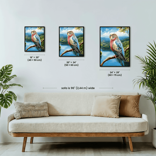 Paint by numbers - Valley Bluebird - MyArt