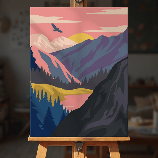 Paint by numbers - Valley Hues - MyArt