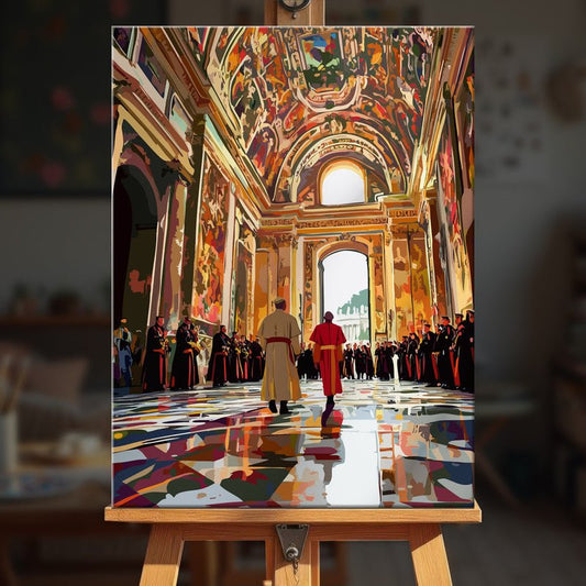 Paint by numbers - Vatican Procession - MyArt
