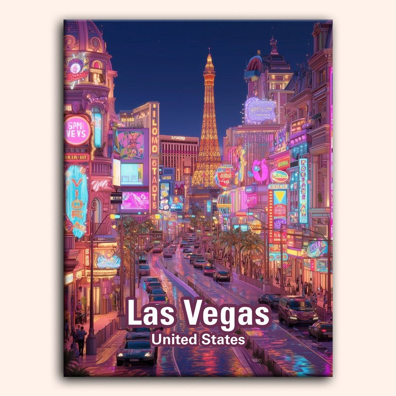 Paint by numbers - Vegas Strip - MyArt