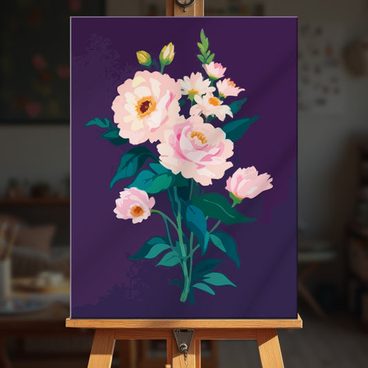 Paint by numbers - Velvet Bloom - MyArt
