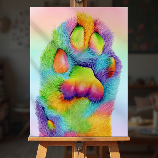 Velvet rainbow