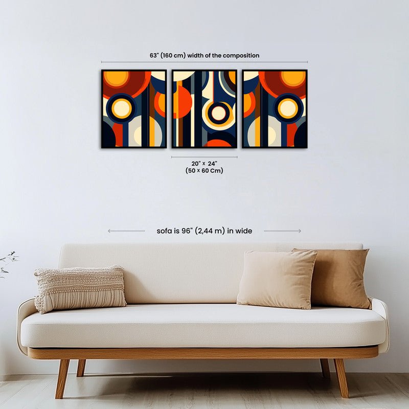 Paint by numbers - Vibrant Geometry - MyArt