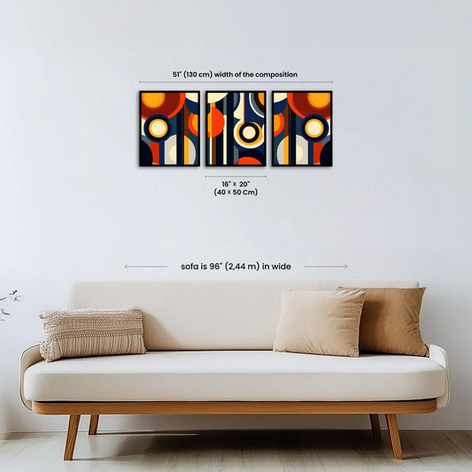 Paint by numbers - Vibrant Geometry - MyArt