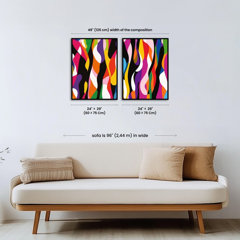 Paint by numbers - Vibrant Waves - MyArt