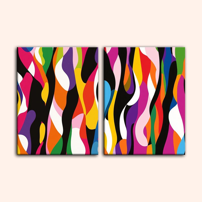 Paint by numbers - Vibrant Waves - MyArt