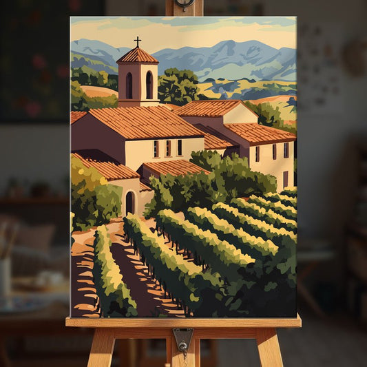 Paint by numbers - Vineyard Chapel - MyArt