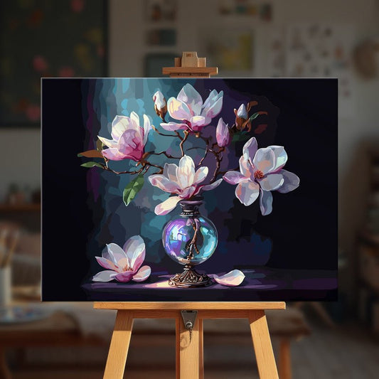 Paint by numbers - Violet Vase - MyArt