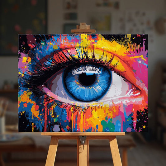 Paint by numbers - Vivid Gaze - MyArt
