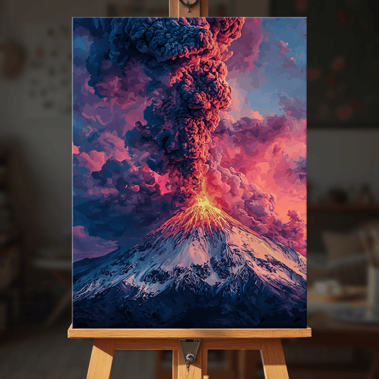 Paint by numbers - Volcanic Fury - MyArt