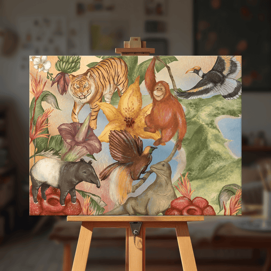 Paint by numbers - WONDERFULL INDONESIA - MyArt