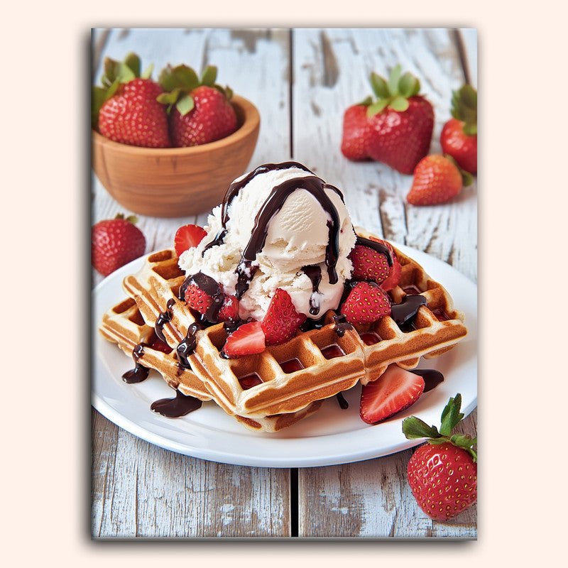 Paint by numbers - Waffle Bliss - MyArt