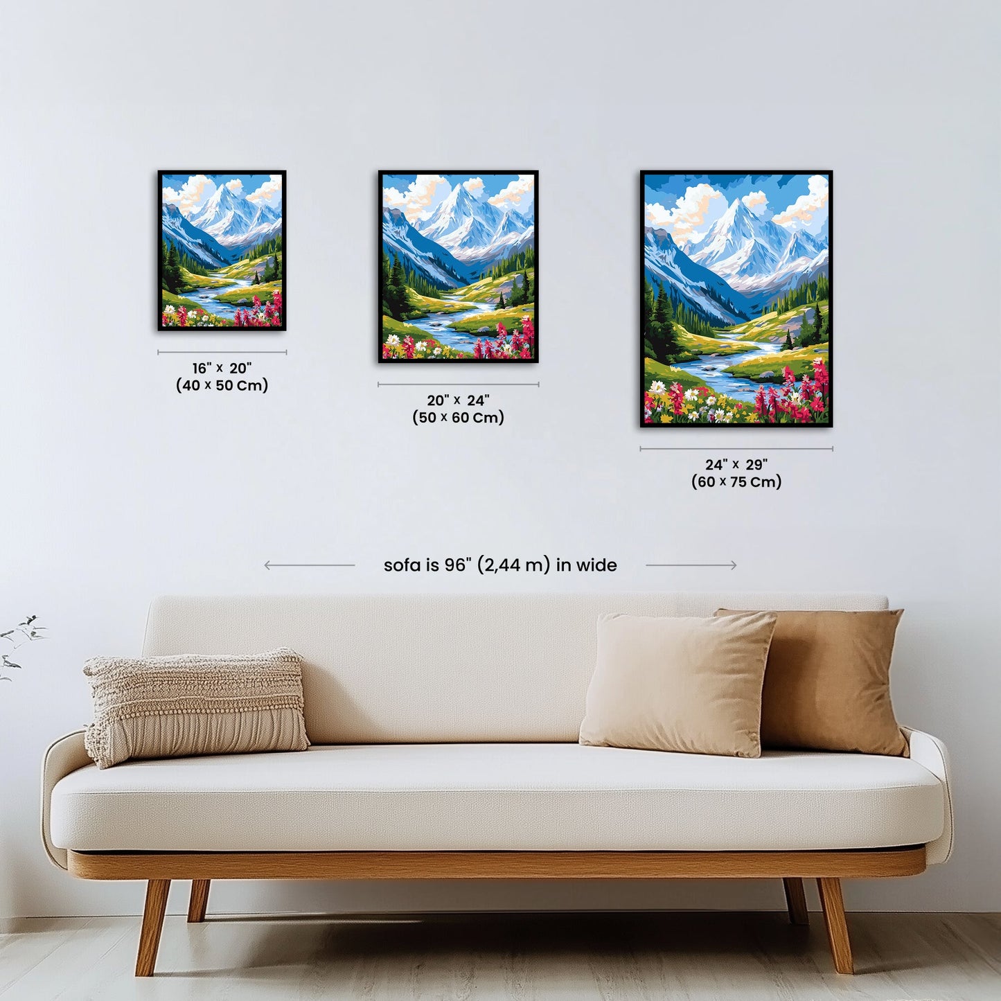 Paint by numbers - Alpine Bliss - MyArt